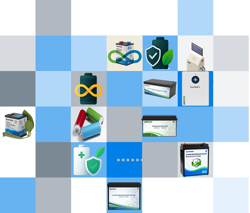 Enerbyte battery products with long life and highest quality